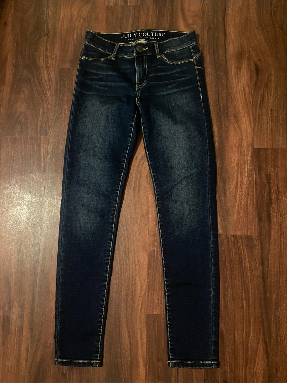 Juicy Couture Women's Dark Wash Skinny Jeans